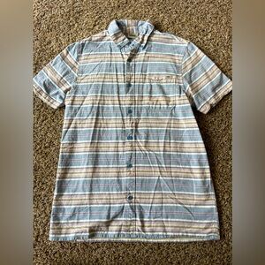 Vans Men’s Button Up Short Sleeve Shirt